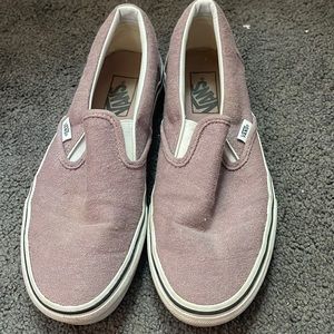 Super cute dusty purple pair of vans!